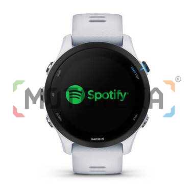 Спортивные часы Garmin (Гармин) Forerunner 255 Music, GPS, белый (010-02641-31) | Мототека