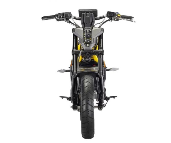 Электромотоцикл Velocifero (Велоциферо) JUMP жёлтый | Мототека