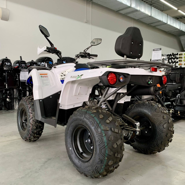 Квадроцикл GLADIATOR (Гладиатор) F200 белый (машинокомплект) - купить с доставкой, цены в интернет-магазине Мототека
