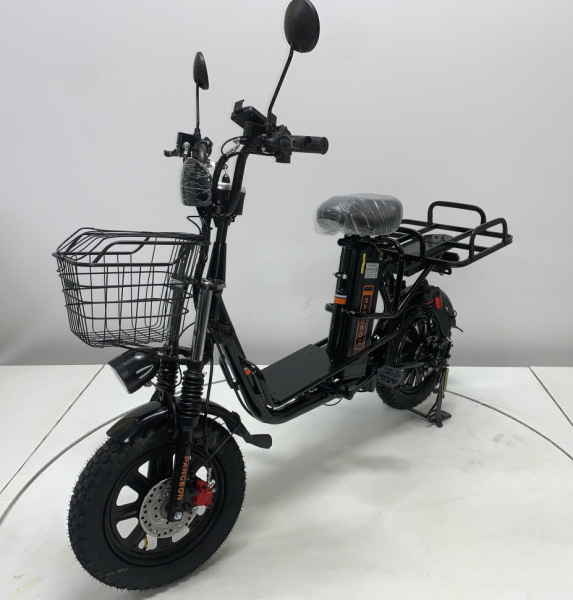 Электровелосипед GreenCamel (ГринКэмел) Pangeon Monster PRO MAX (амортизаторы, гидравлика) чёрный | Мототека Электровелосипед GreenCamel (ГринКэмел) Pangeon Monster PRO MAX (амортизаторы, гидравлика) чёрный | Мототека