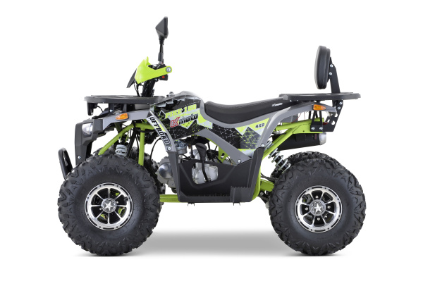Квадроцикл подростковый FXMOTO (ФХМото) PIKE 150 зеленый (машинокомплект) | Мототека